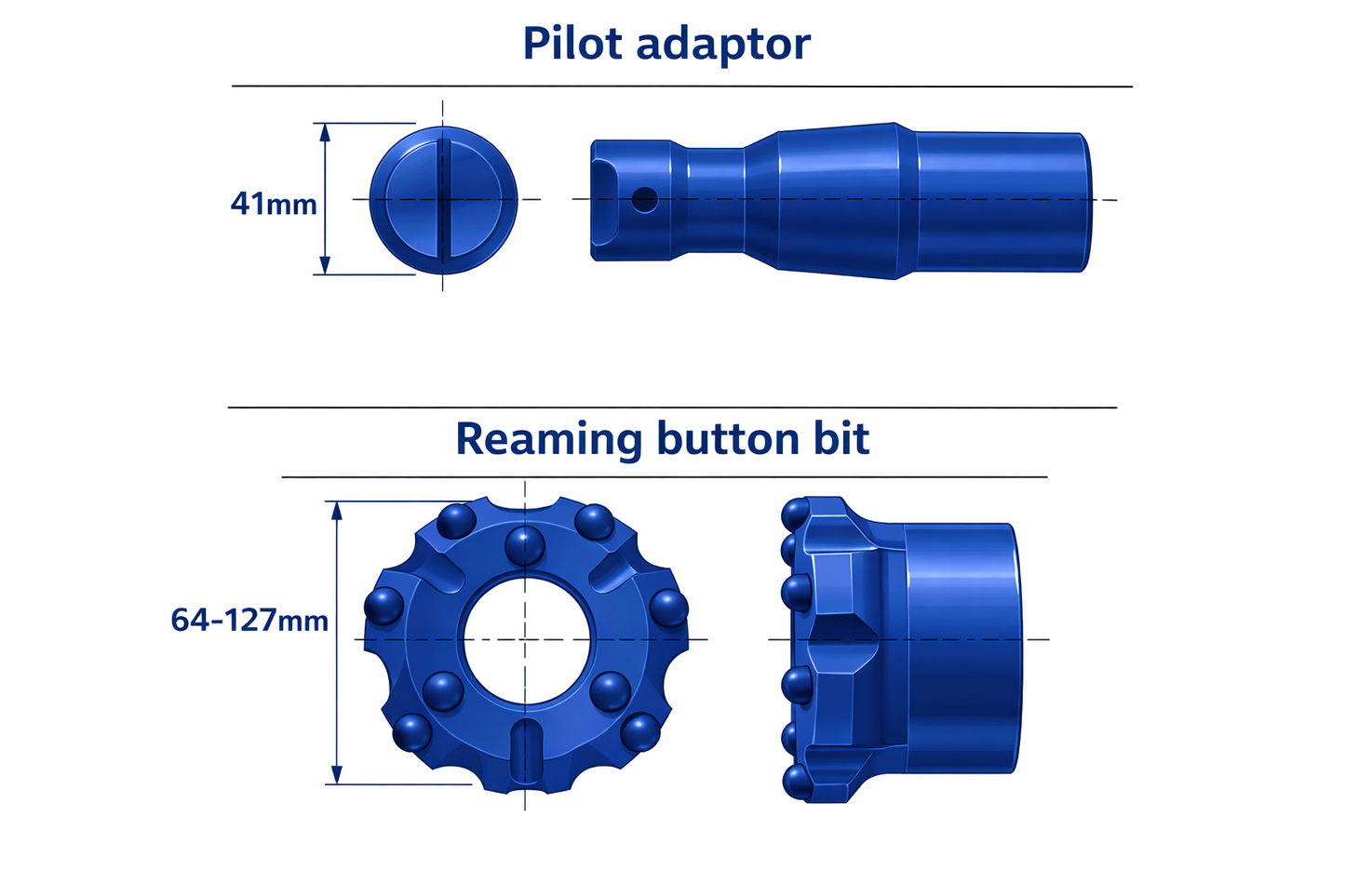 Pilotadapter med römmare