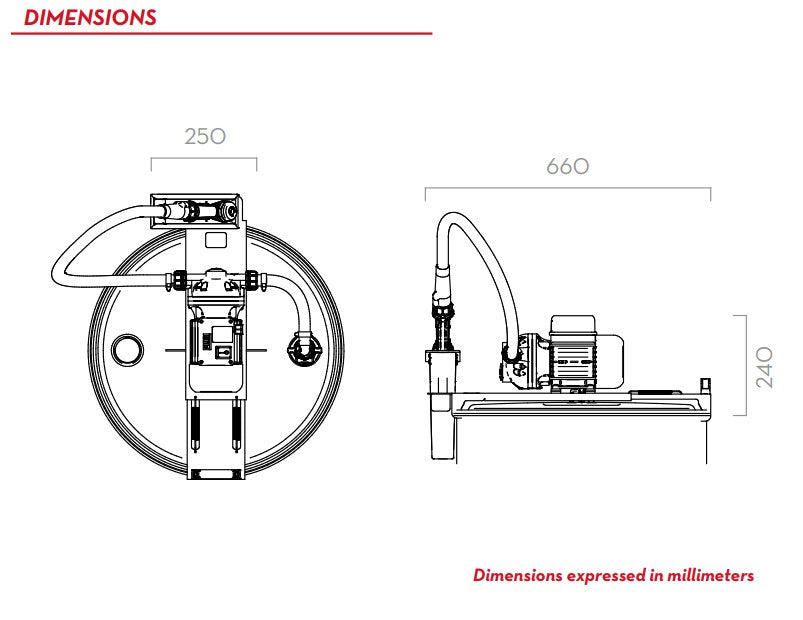 Piusi SUZZARABLUE TRUMMA 230V