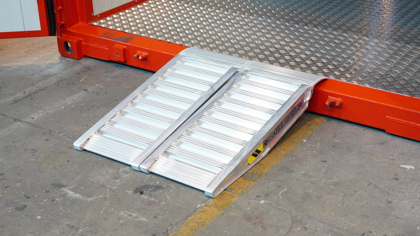 Containerramper i aluminium