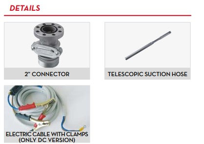 DRUM (Trumpump) 70/35 l/min 24/12V