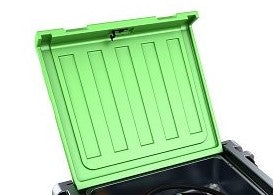 Plastlock för dieseltankar