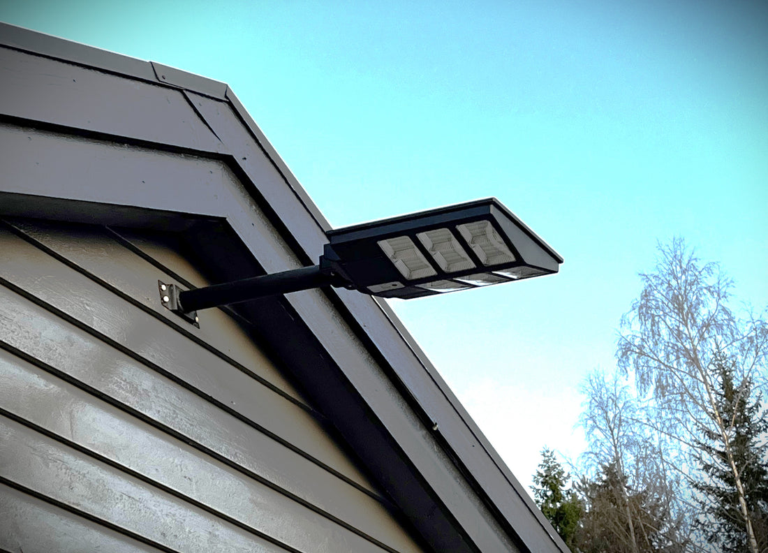 Visste du at vi selger solcellelamper som bruker gratis strøm?