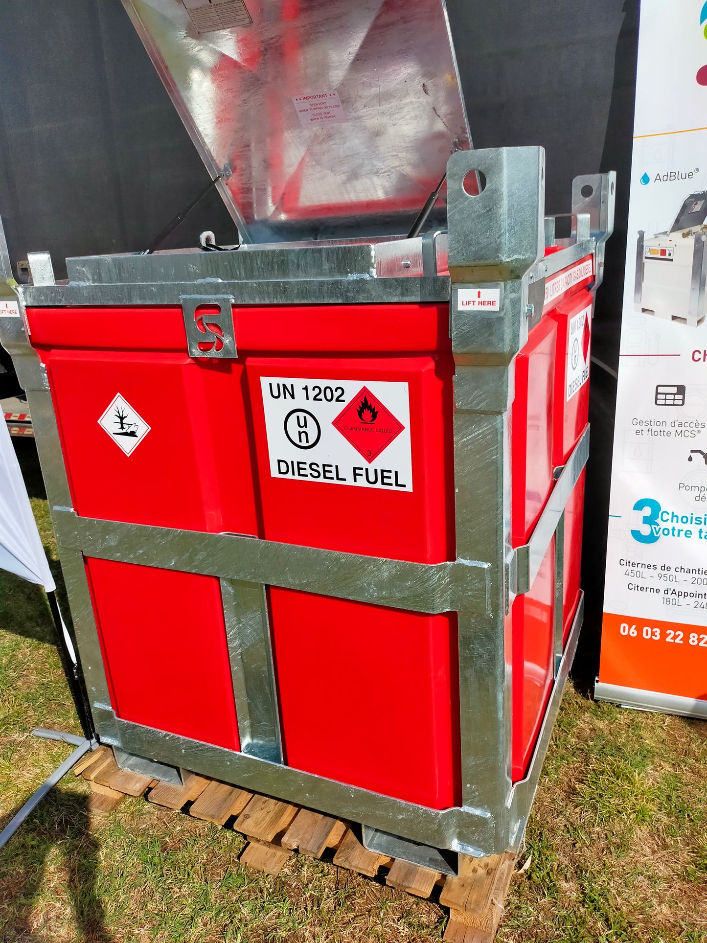 ADR 950L dieseltank - Lättvikt