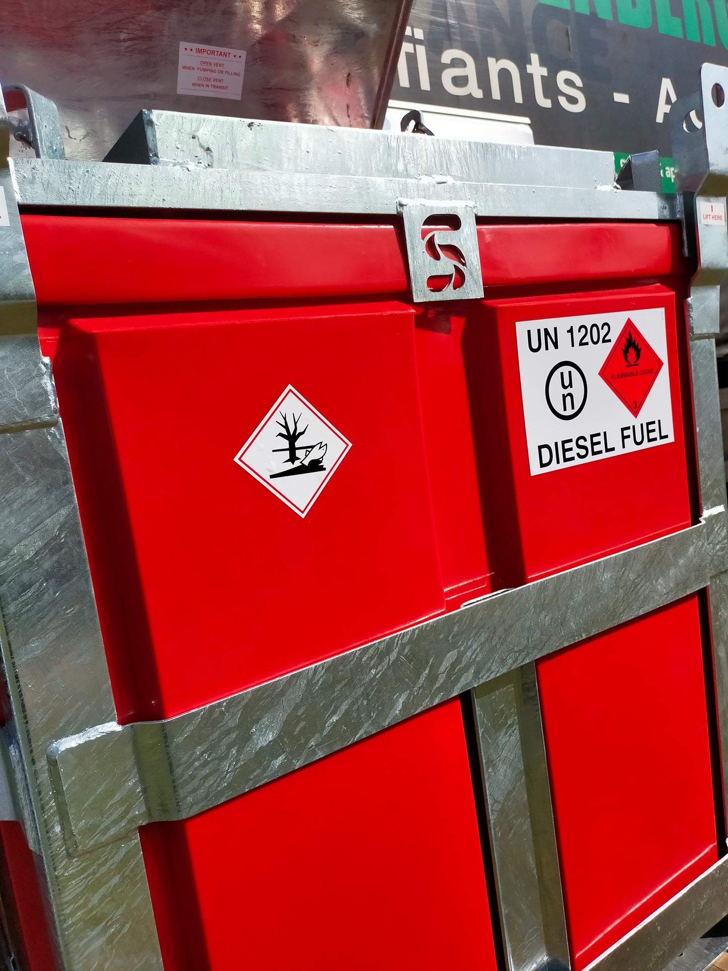 ADR 950L dieseltank - Lättvikt