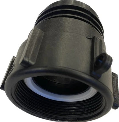 IBC bottenkoppling - S60x6 2'' BSP hona - 2'' hane