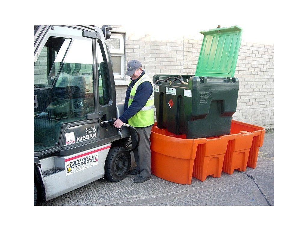 Uppsamlingstank IBC/Tank 1050L