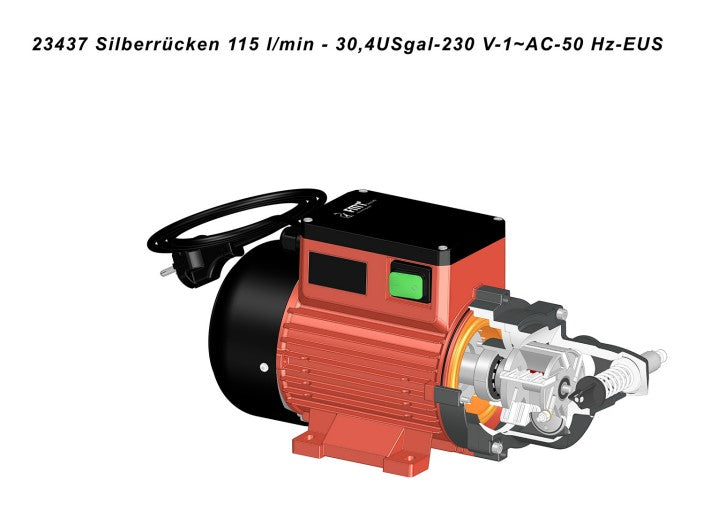 FMT Dieselpump 115 l/min 230V