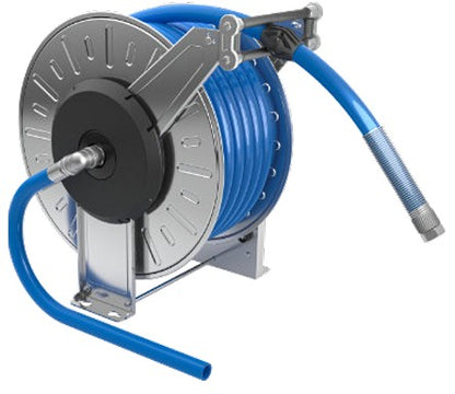 Slangvinda 1'' 30m AISI 304 för diesel