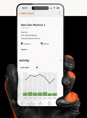 CME - Slipmaskiner och delar