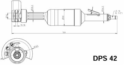 Rak slipmaskin - King Pin