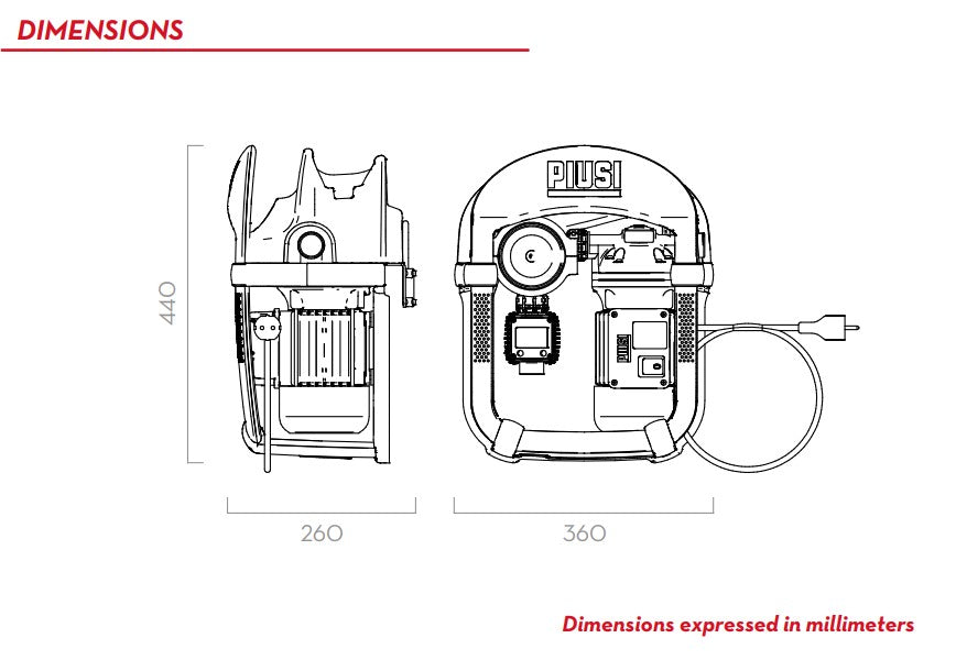 Piusi SUZZARABLUE 3 PRO 230V