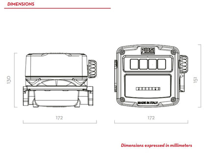 PIUSI Mekanisk räknare K150
