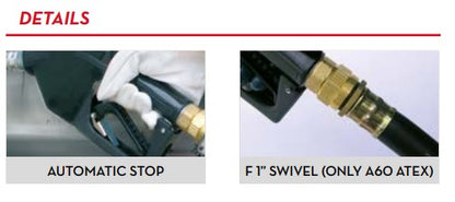 Piusi ATEX A60 fyllningspistol (EX)