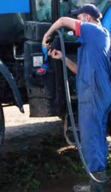 Piusi SUZZARABLUE 60 l/min ROSTFRI för AdBlue och diesel