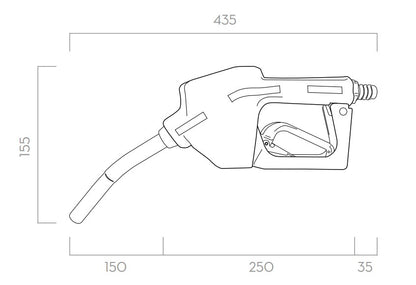 Piusi SUZZARABLUE 60 l/min ROSTFRI för AdBlue och diesel