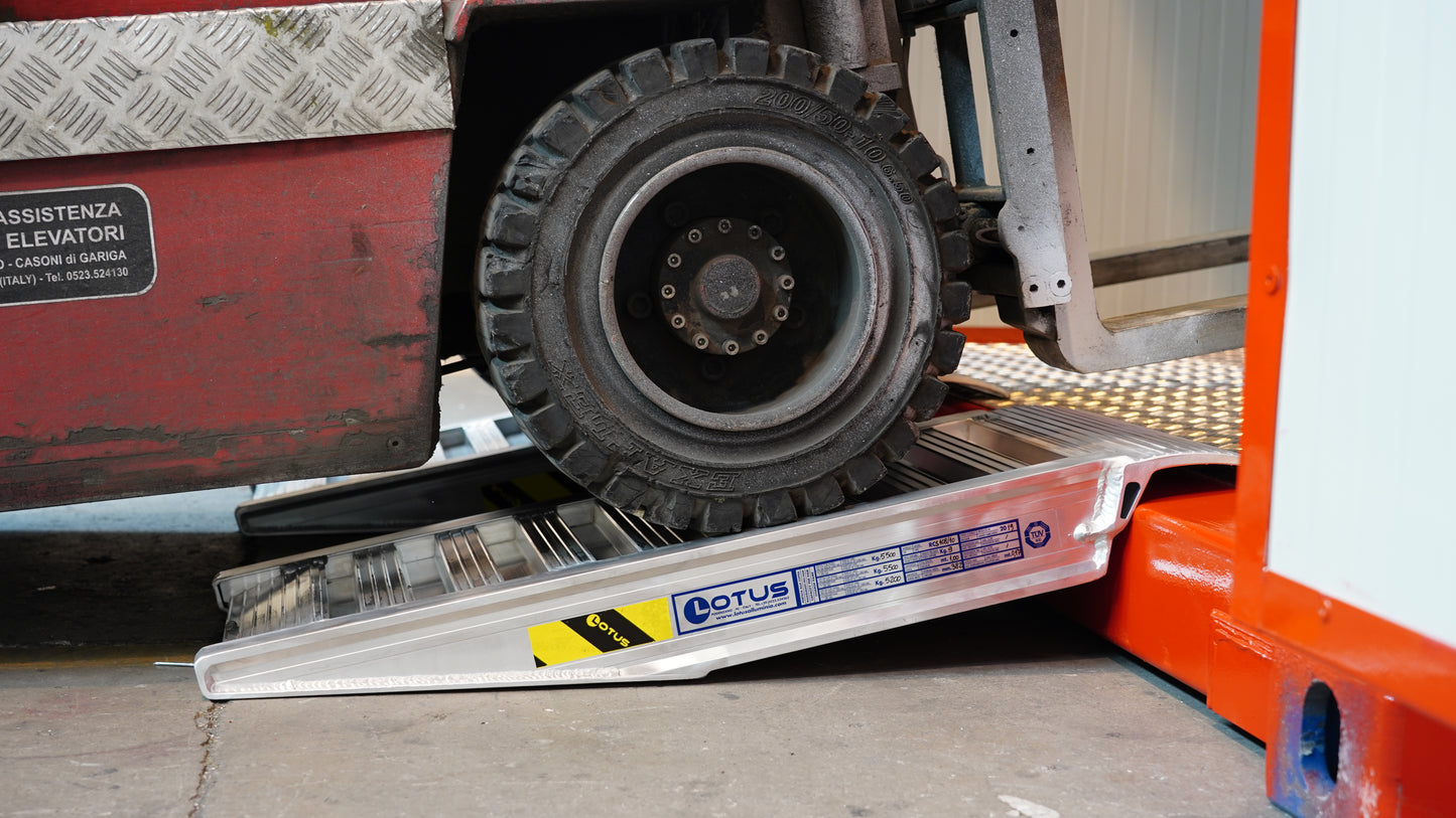 Containerramper i aluminium