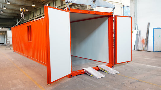 Containerramper i aluminium