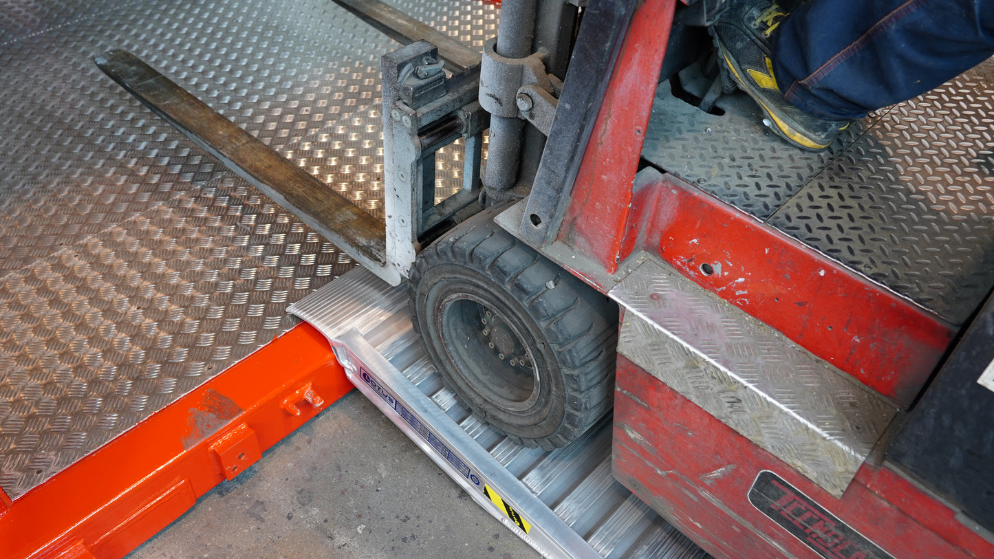 Containerramper i aluminium