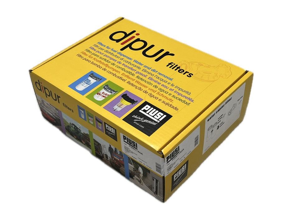 Dieselfilter 1'' PIUSI CFD70-30 - 2-pack inkl. filterhållare