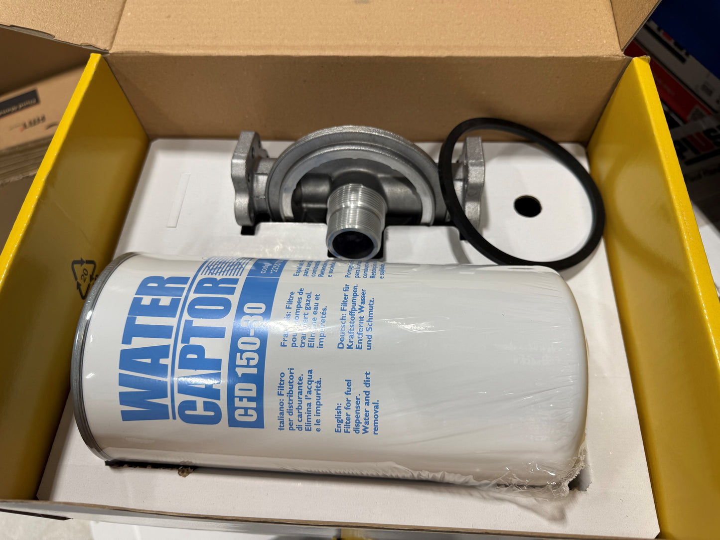 Dieselfilter 1 1/2" PIUSI CFD150-30 inkl. filterhållare