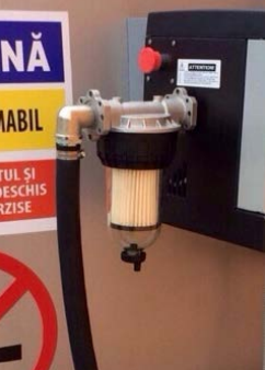 Piusi Clear Captor - Dieselfilter med hållare