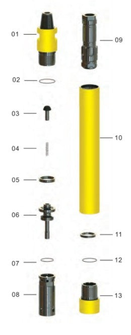 Reservdelar till slagborrar