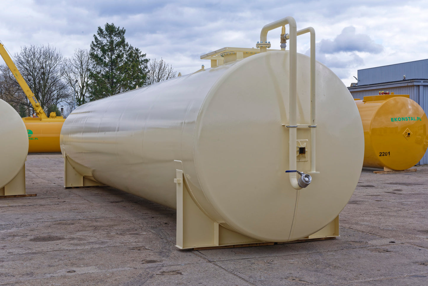 Stationärt stål 3–120 m3 