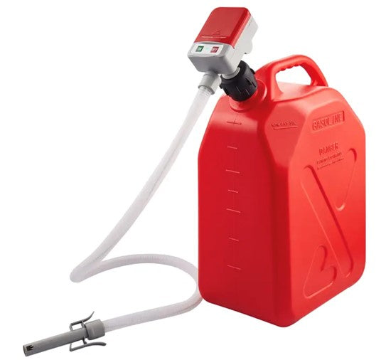 Batteridriven bränslepump för kanna