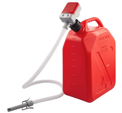 Batteridriven bränslepump för kanna