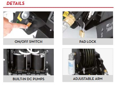 PITSTOP 12V 14m slang