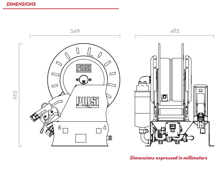 PITSTOP 12V 14m slang