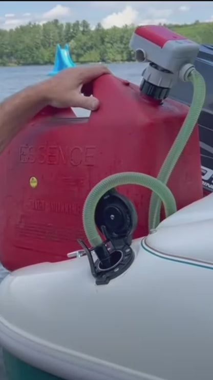 Batteridriven bränslepump för kanna