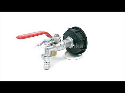 IBC bottenanslutning - kran och snabbkoppling