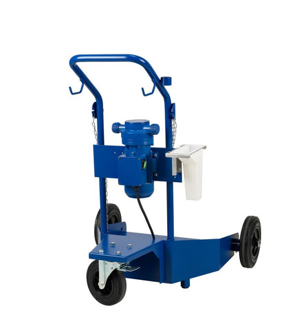 Vagn för 200 kg fat/behållare