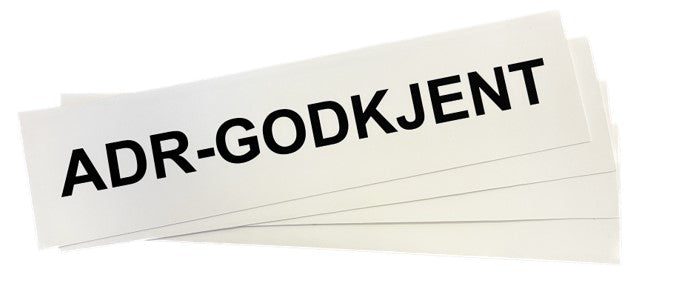 Varningsskyltar för dieseltankar