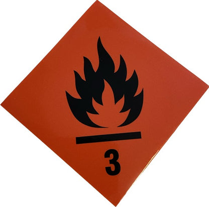 Varningsskyltar för dieseltankar