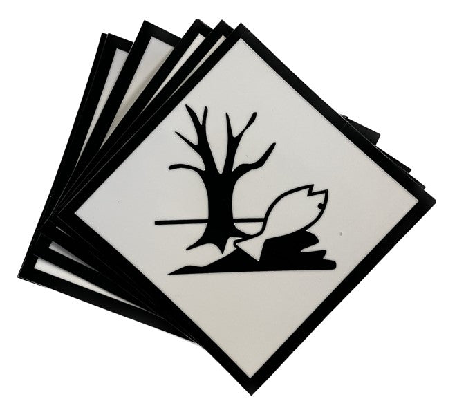 Varningsskyltar för dieseltankar