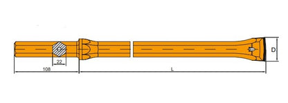 Halsstänger - Serie 12